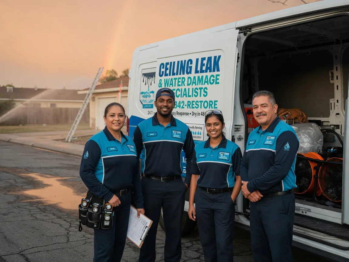 Ceiling Leak Cleanup company in Mabank, TX