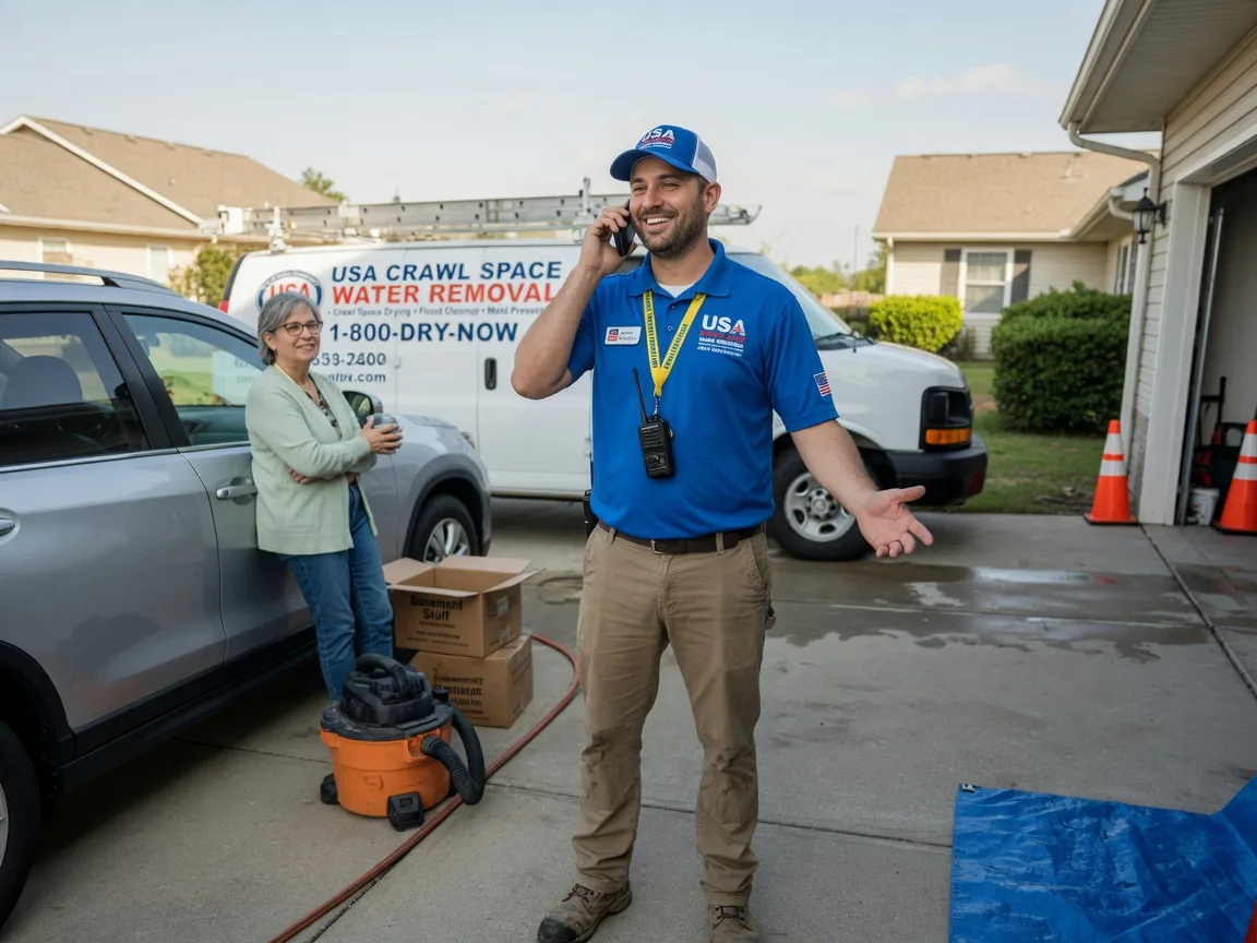 Crawl Space Water Removal Mabank, TX FAQs